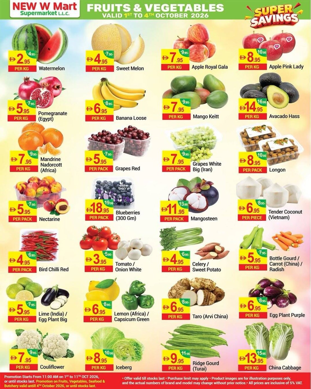Fruits & Vegetables Deals