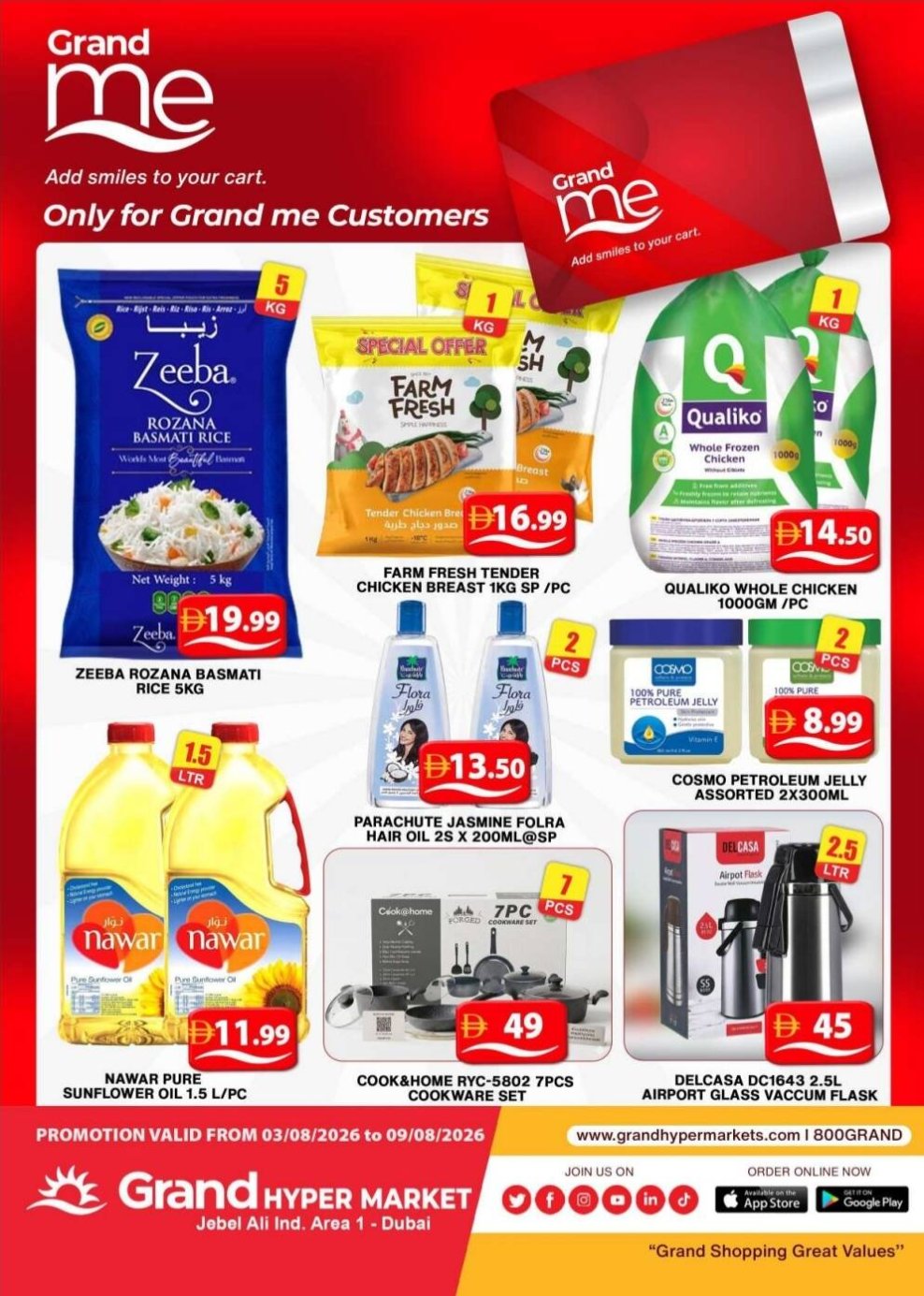 Grand Me Deals - Grand Hypermarket Jebel Ali
