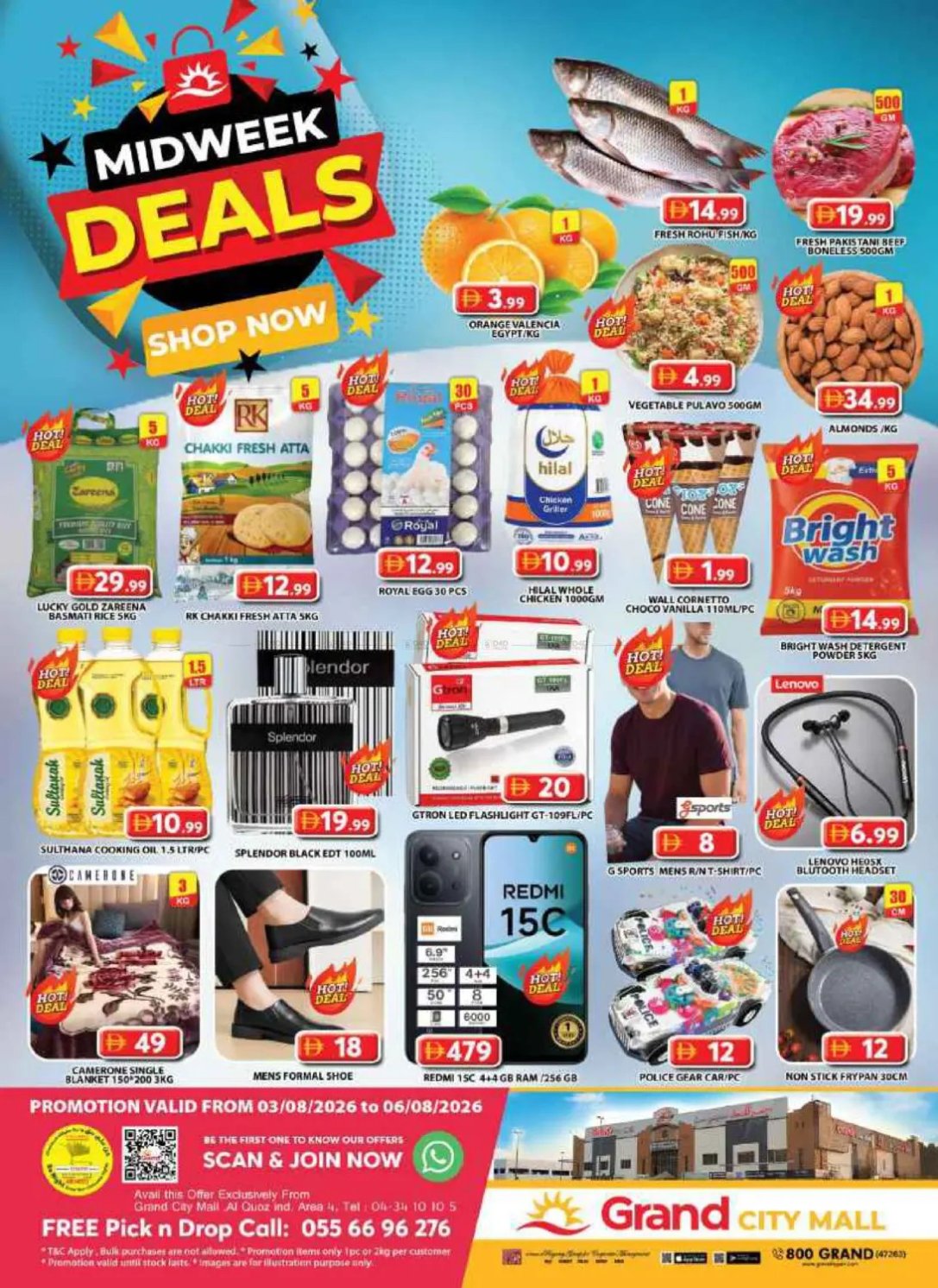 Midweek Deals - Grand City Mall