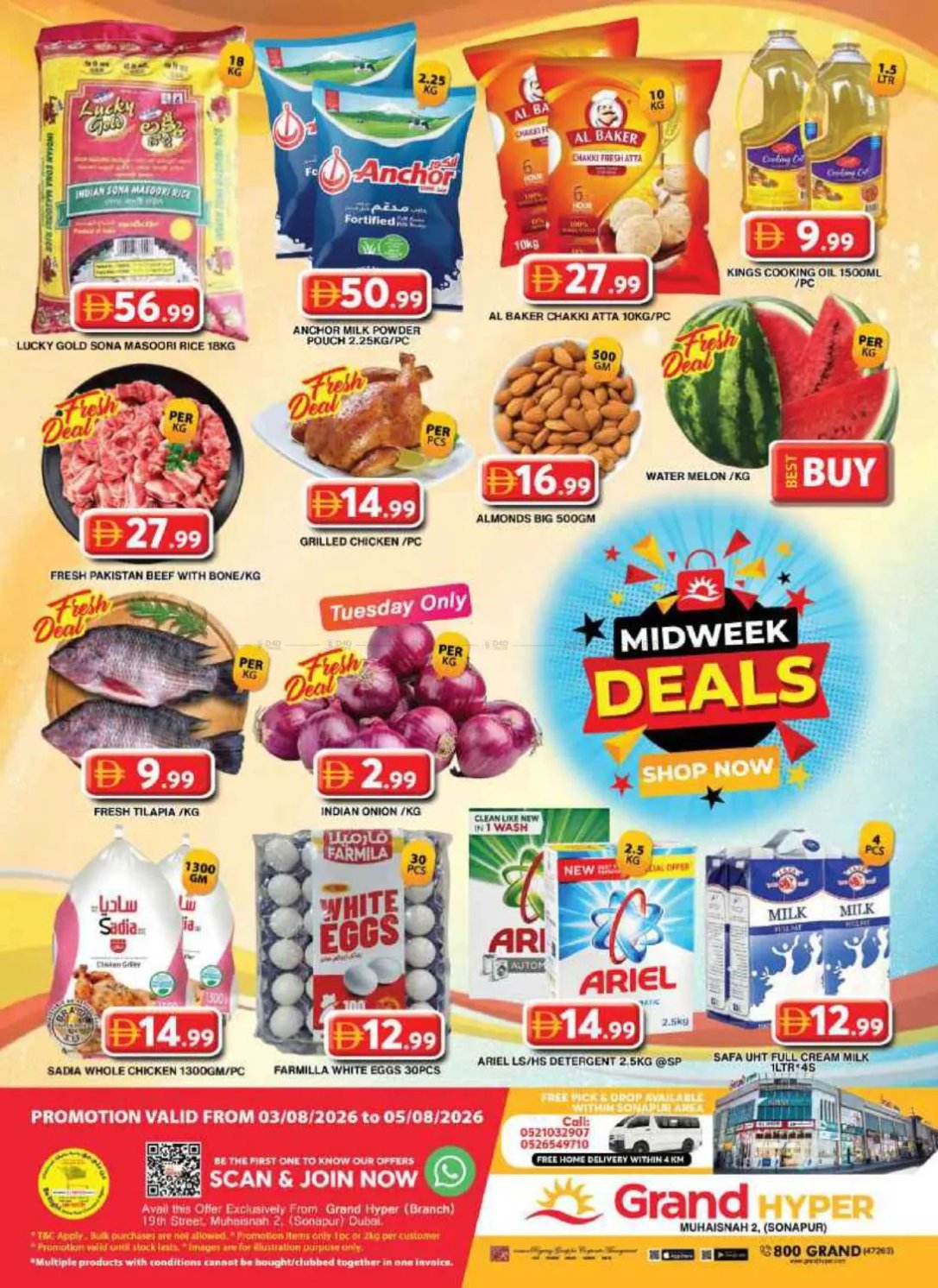 Midweek Deals - Grand Hyper Muhaisnah