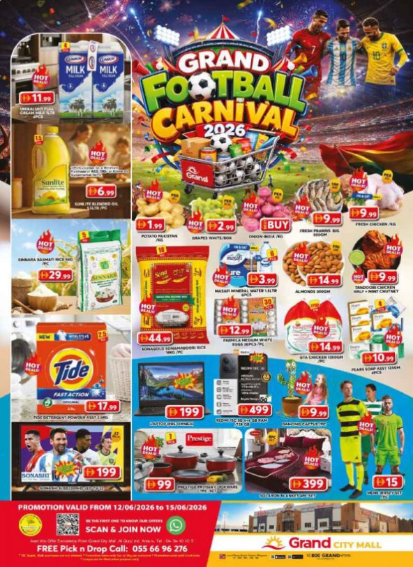 Weekend Deals - Grand City Mall